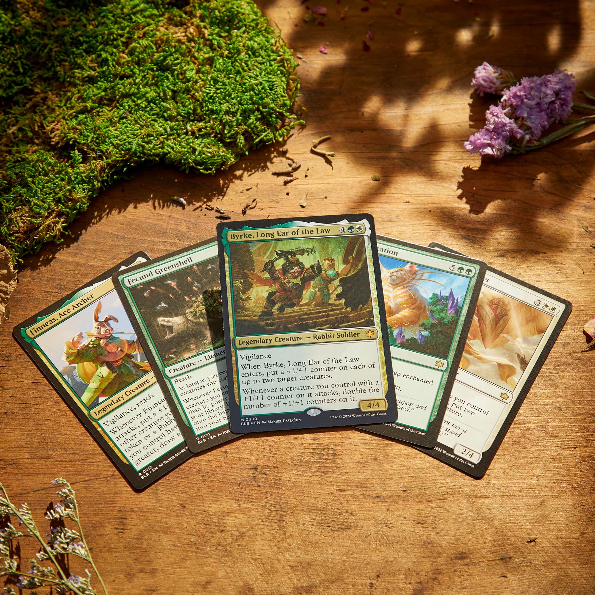 Magic: The Gathering - Bloomburrow Starter Kit | Learn to Play Magic with 2 Bloomburrow-Themed Decks | 2 Player Collectible Card Game for Ages 13+
