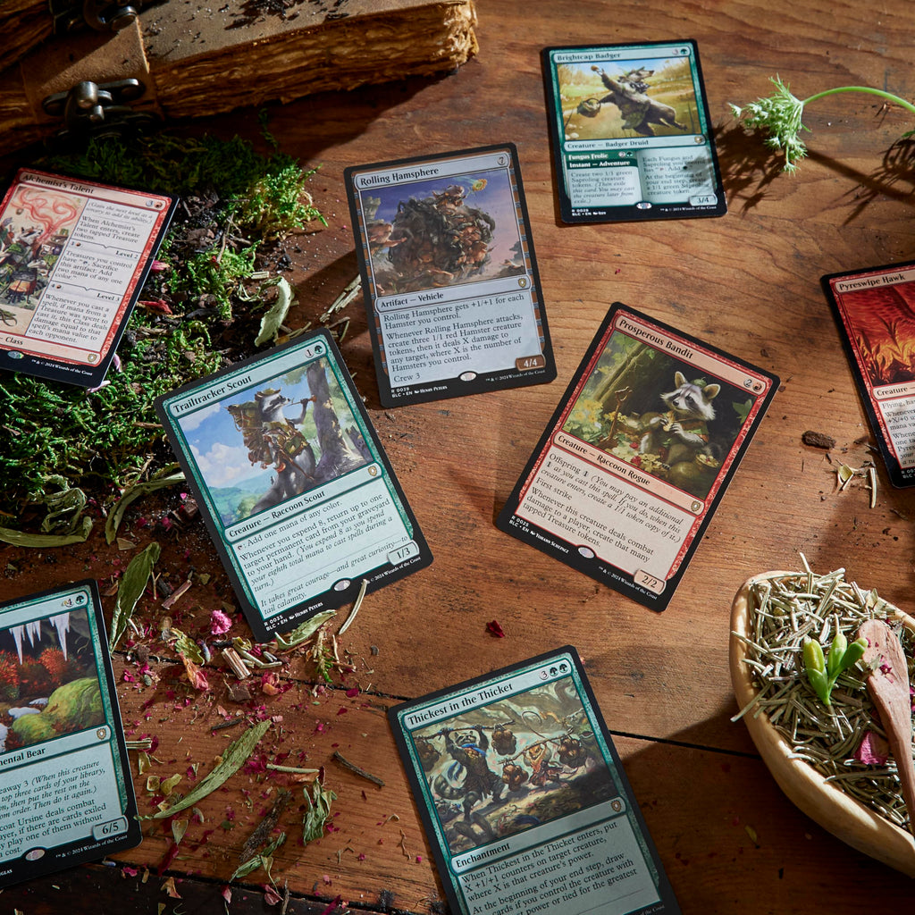 Magic: The Gathering Bloomburrow Commander Deck - Animated Army (100-Card Deck, 2-Card Collector Booster Sample Pack + Accessories)