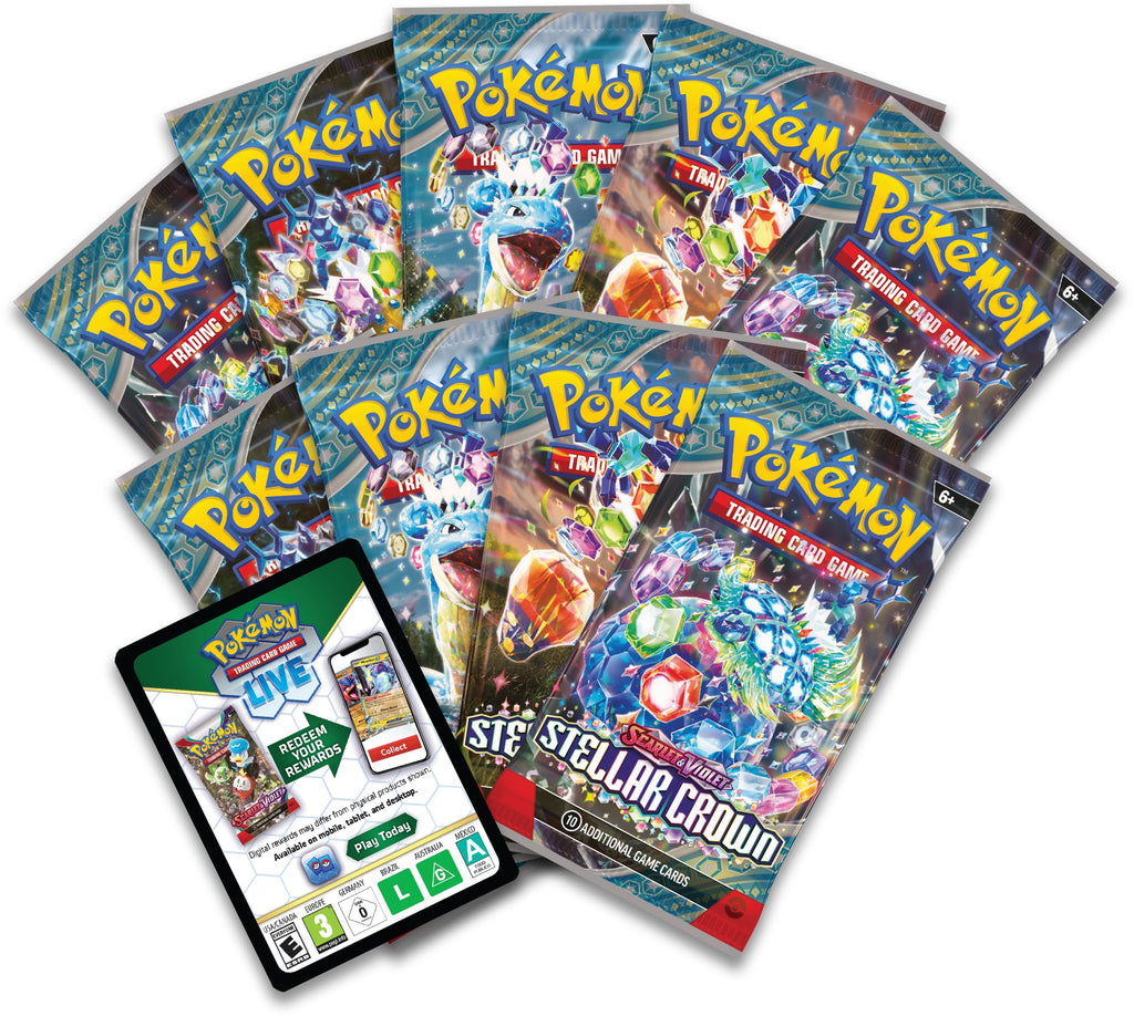 Pokemon TCG: Scarlet & Violet Stellar Crown Elite Trainer Box