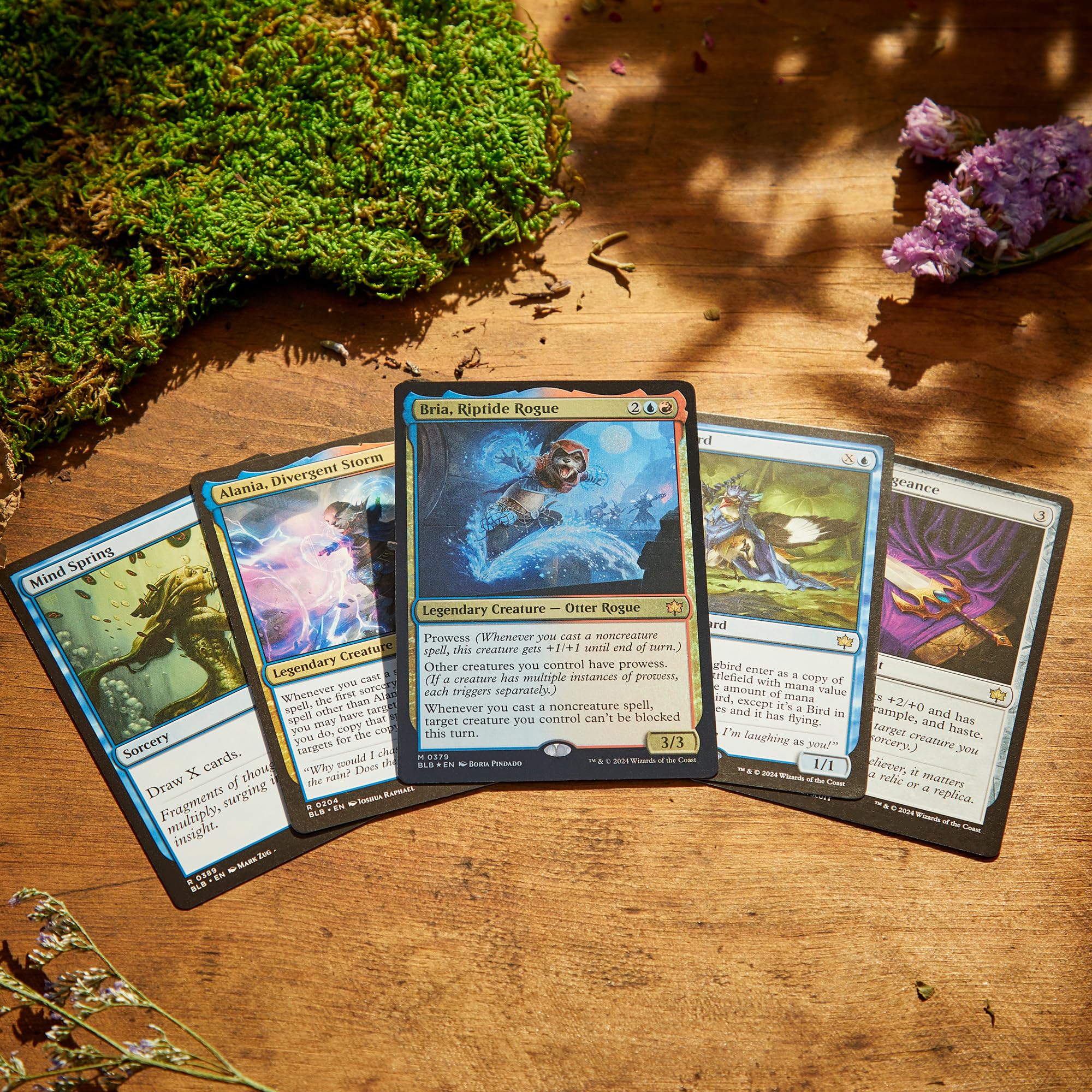 Magic: The Gathering - Bloomburrow Starter Kit | Learn to Play Magic with 2 Bloomburrow-Themed Decks | 2 Player Collectible Card Game for Ages 13+