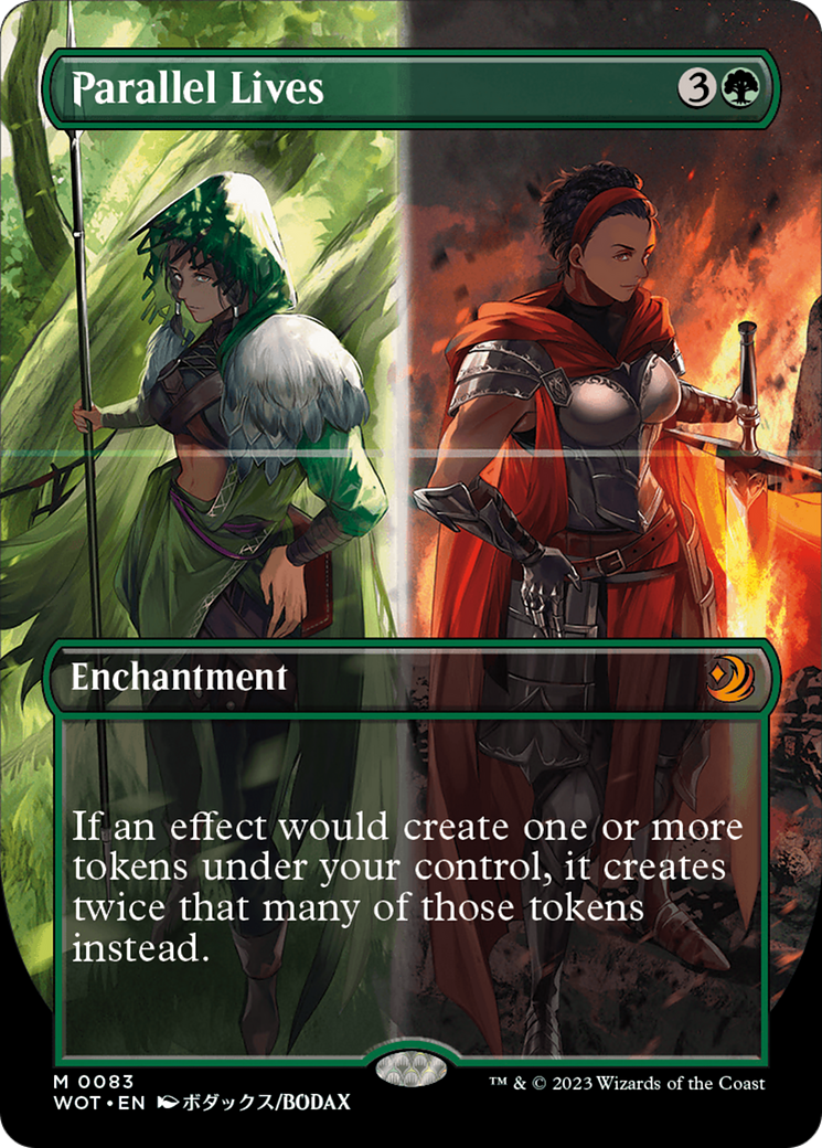FOIL Parallel Lives (Anime Borderless) (WOT-083) - Wilds of Eldraine: Enchanting Tales - Magic The Gathering