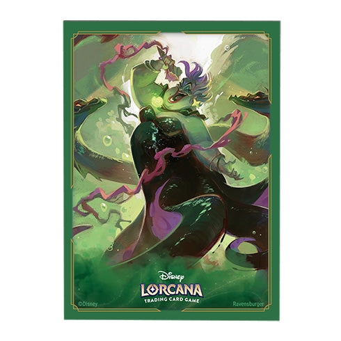 Disney Lorcana TCG Archazia's Island Sleeves Ursula - Deceiver of All