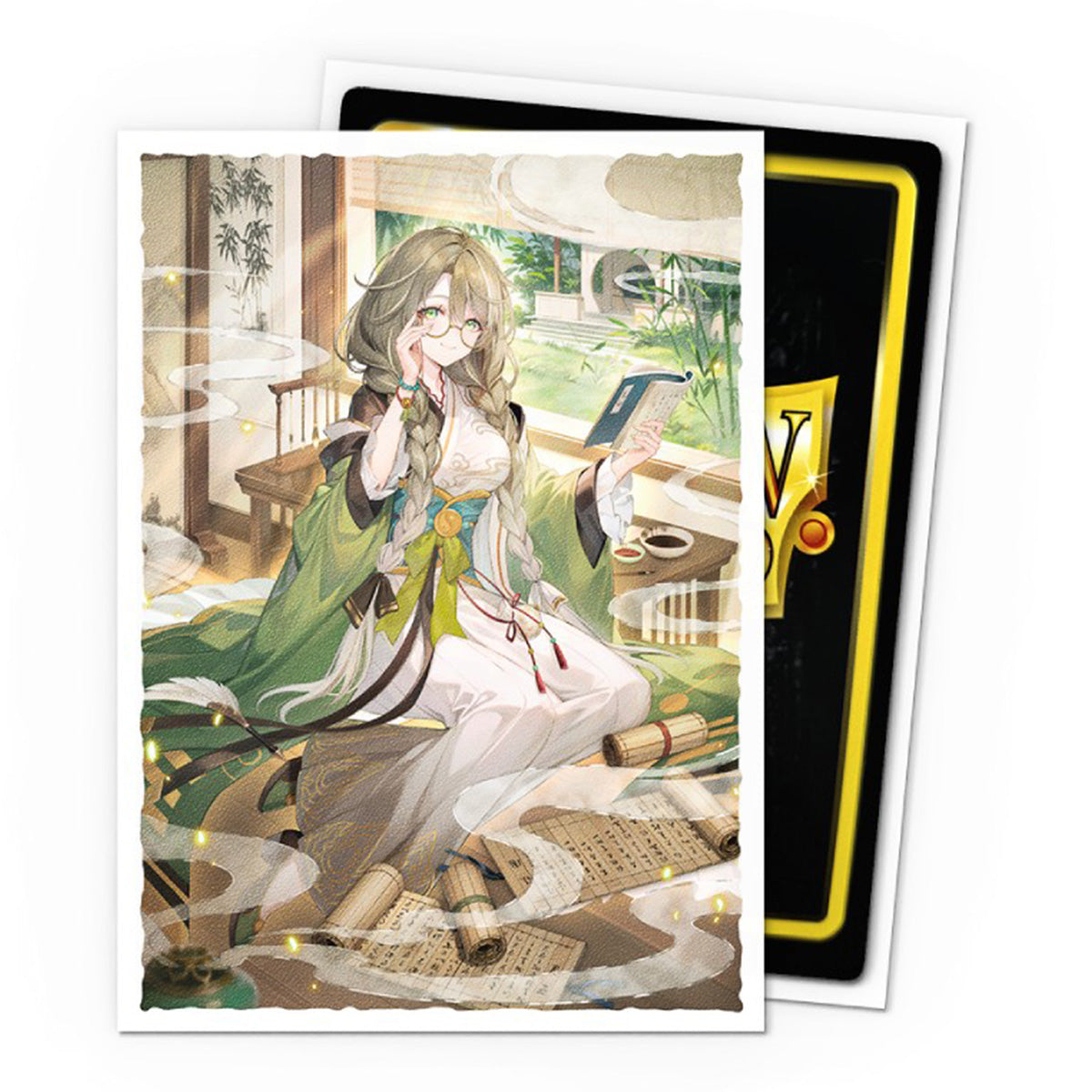 Dragon Shield 100ct Matte Art Grand Archive Kongming Wayward Maven Sleeves