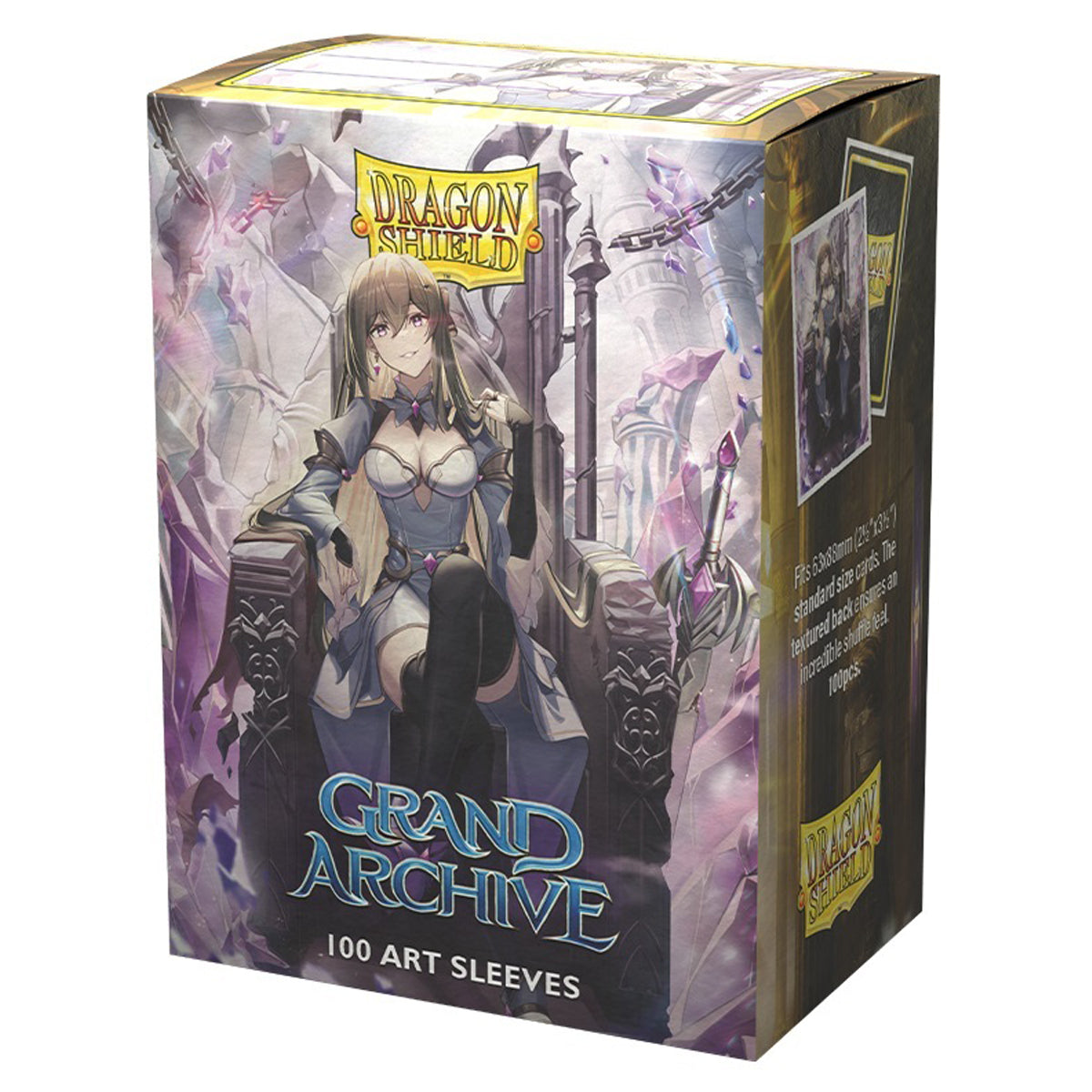 Dragon Shield 100ct Matte Art Grand Archive Merlin the Kingslayer Sleeves