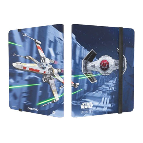 Gamegenic Star Wars Unlimited 18-Pocket Album - X-wing/Tie Fighter