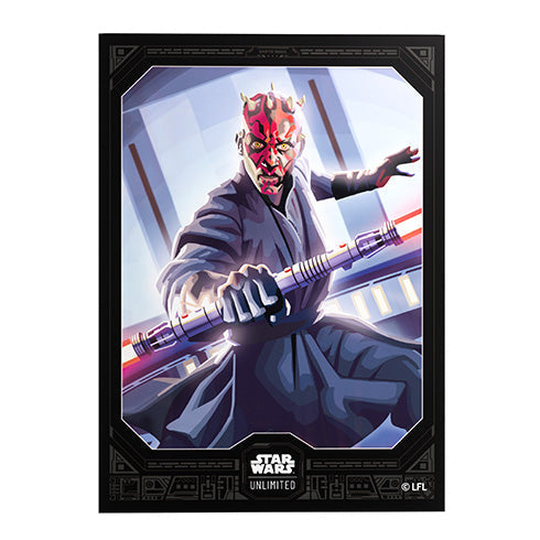 Gamegenic Star Wars Unlimited Premium Art Sleeves - Darth Maul