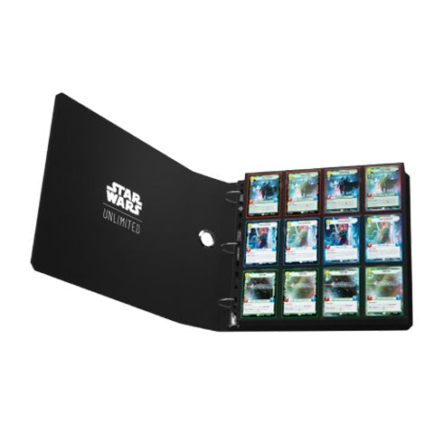 Gamegenic Star Wars Unlimited Premium Cardport 24-Pocket - Black