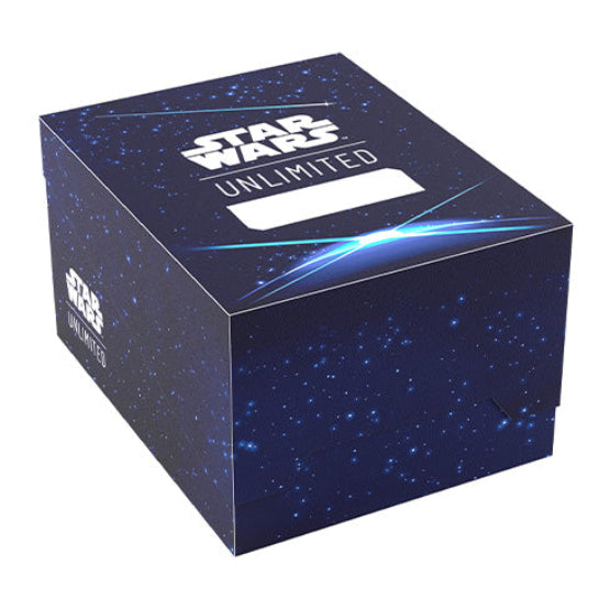 Gamegenic Star Wars Unlimited Twin Sun Soft Crate Deck Box - Card Back Blue