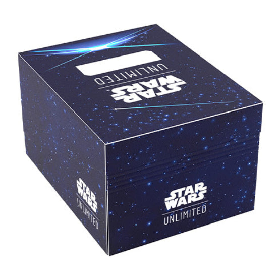 Gamegenic Star Wars Unlimited Twin Sun Soft Crate Deck Box - Card Back Blue