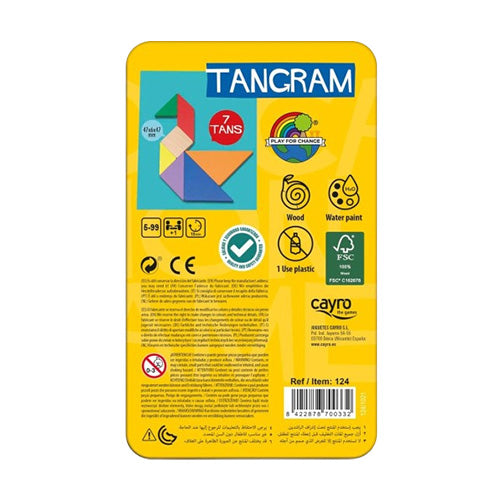 Tangram (in Metal Tin)