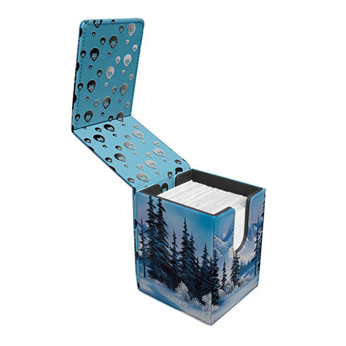 Ultra Pro Bob Ross Winter Paradise Alcove Flip Deck Box