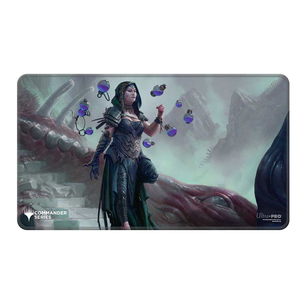 Ultra Pro MTG Commander Series Release 4 3 Color Shard Stitched Edge Playmat Kess