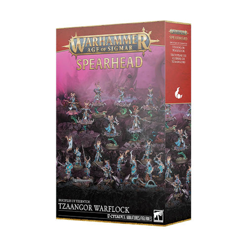 Warhammer Age of Sigmar Spearhead Disciples of Tzeentch Tzaangor Warflock