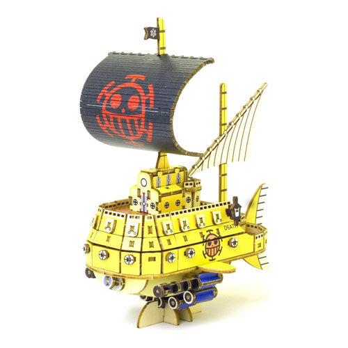 Wooden Art ki-gu-mi One Piece Law's Submarine 3D Puzzle