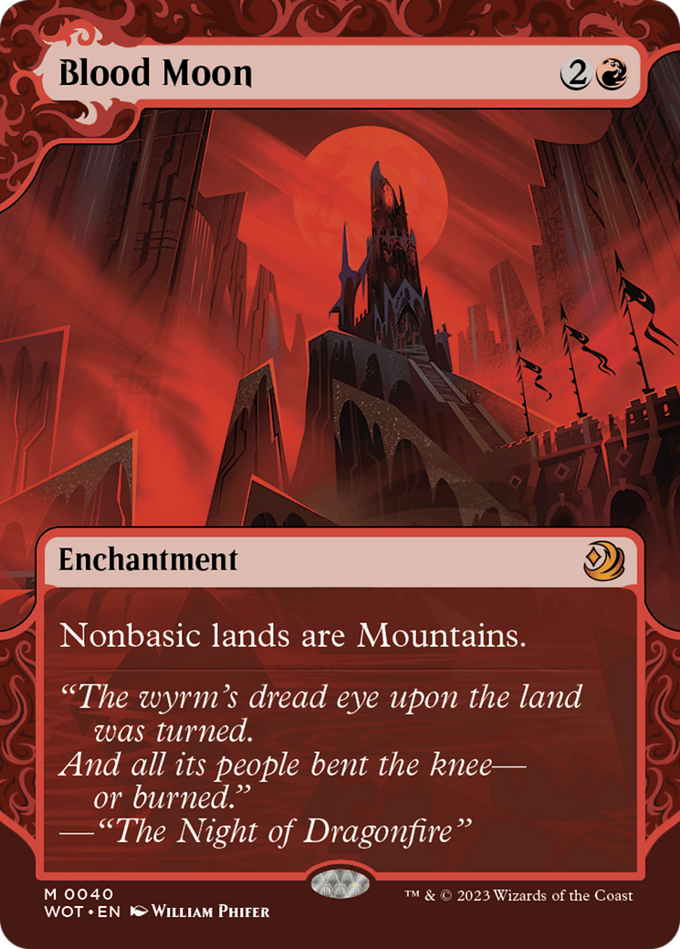 Blood Moon (WOT-040) - Wilds of Eldraine: Enchanting Tales - Magic The Gathering