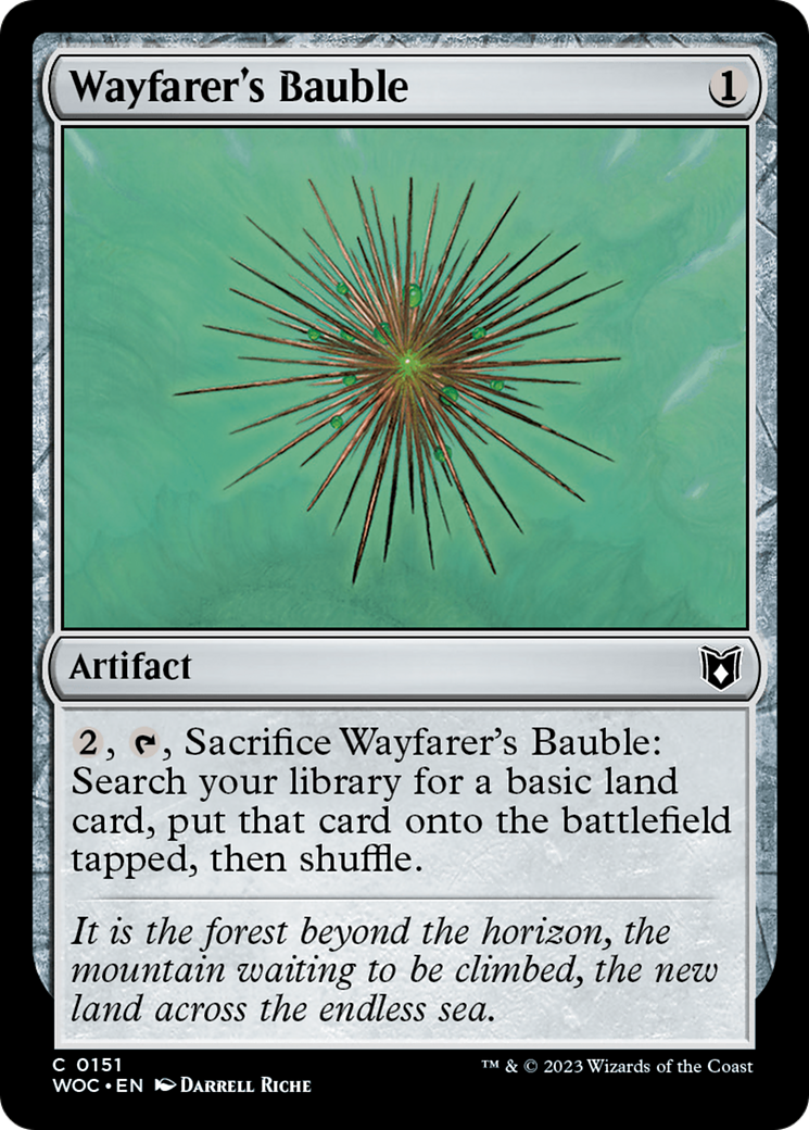 Wayfarer's Bauble (WOC-151) - Wilds of Eldraine Commander - Magic The Gathering