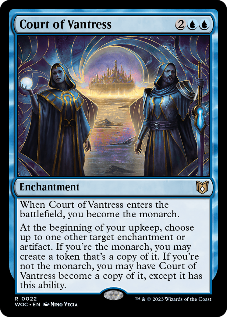 FOIL Court of Vantress (WOC-022) - Wilds of Eldraine Commander - Magic The Gathering