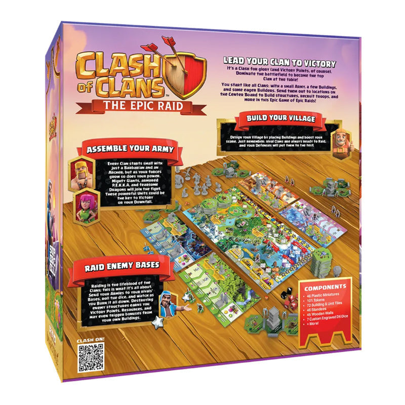 Clash of Clans The Epic Raid Extra Mustache Tier (Core Edition + Kickstarter Pack)