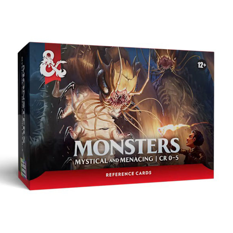 D&D Monsters Mystical and Menacing Reference Cards