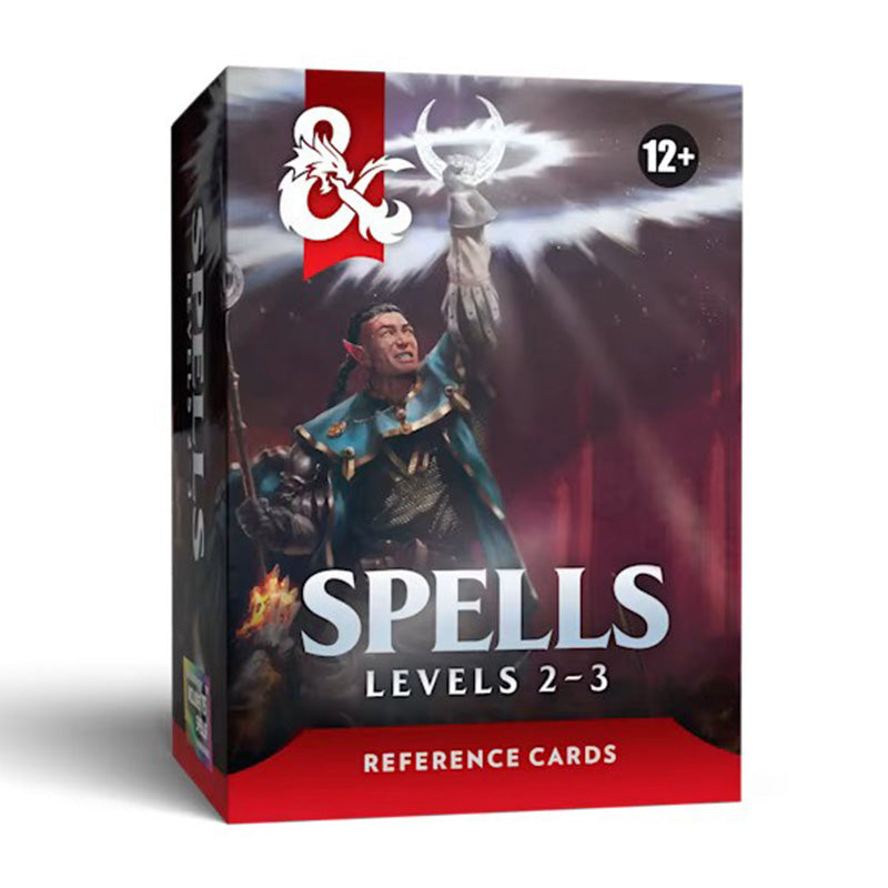 D&D Spells Levels 2-3 Reference Cards