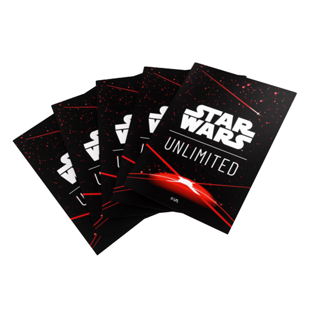 Gamegenic Star Wars Unlimited Art Sleeves - Space Red