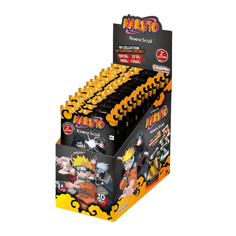 Naruto Mythos TCG Konoha Shido Booster Box 2nd Edition
