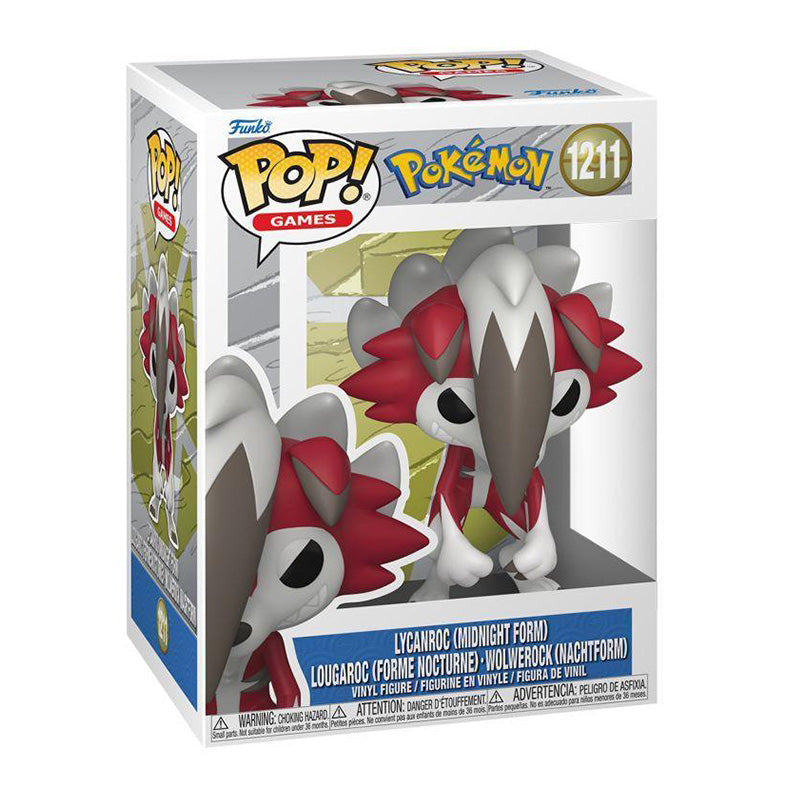 Pokemon - Lycanroc (Midnight Form) Pop! Vinyl