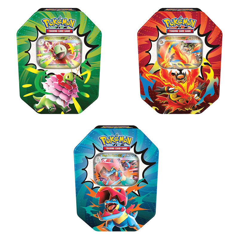 Pokemon TCG Mega Evolution Ascended Heroes Tins (Set of 3)