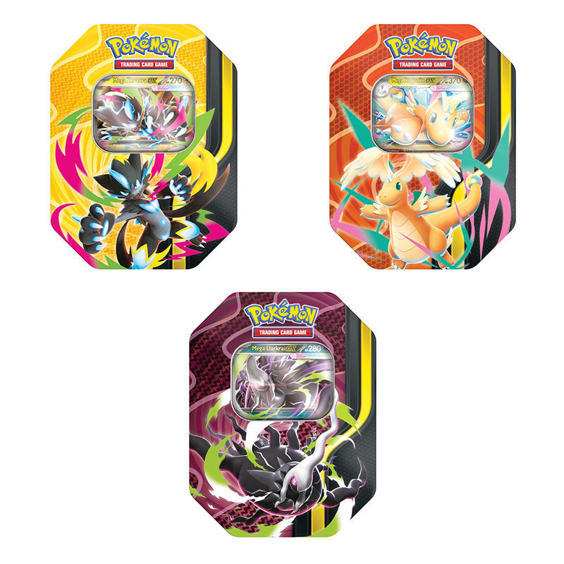 Pokemon TCG Mega Forces Tin (Set of 3)