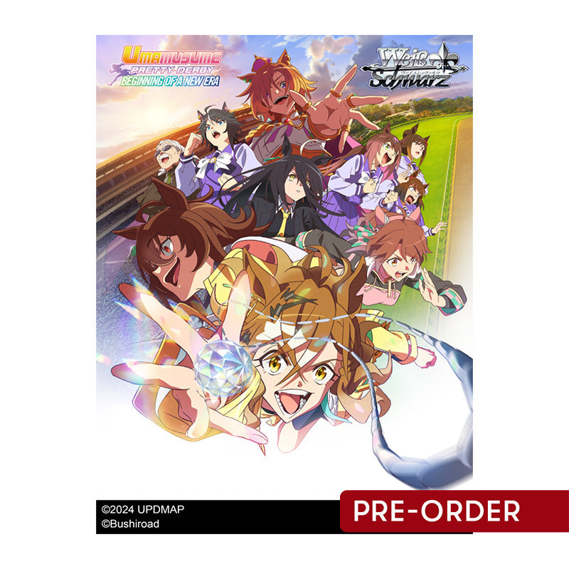 Weiss Schwarz Umamusume Pretty Derby Beginning of a New Era Booster Box